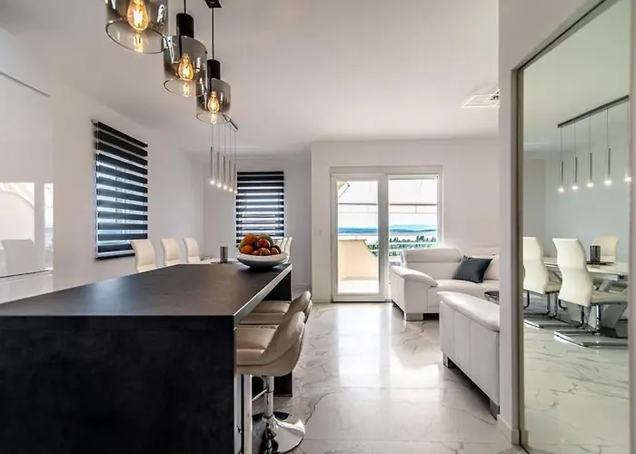 Appartamento Luxury Queens On Two Floors With A Panoramic Sea View Dramalj